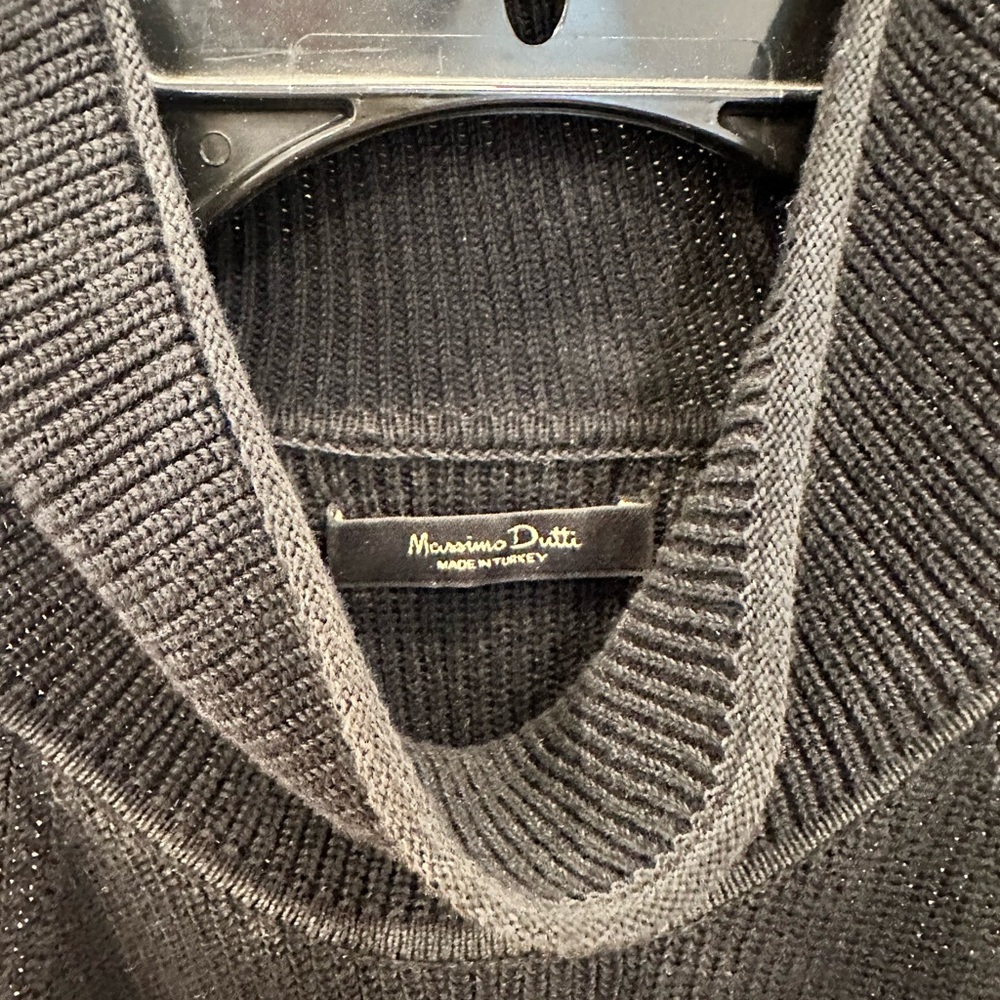 Massimo Dutti Striped Halter Neck Knit Top - Picture 6 of 6